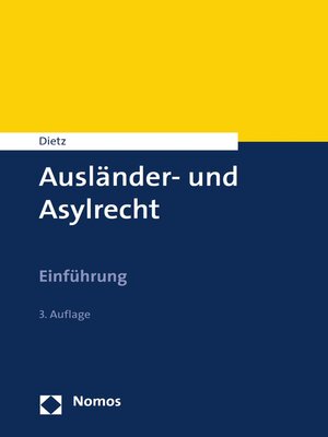 cover image of Ausländer- und Asylrecht